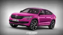 Skoda Kodiaq Coupe Rendering
