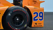 El coche de Fernando Alonso, Andretti Autosport Honda