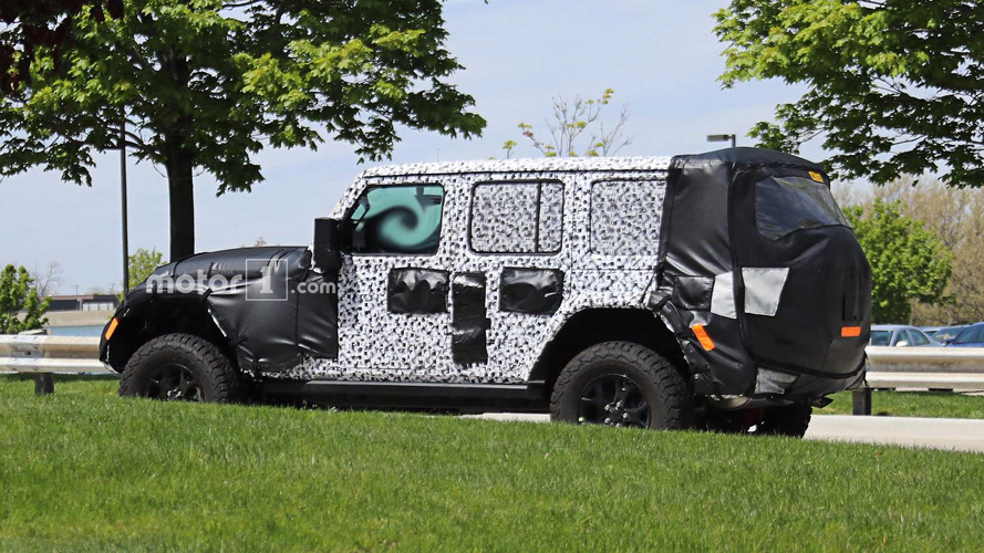 Jeep Wrangler Spy Photos