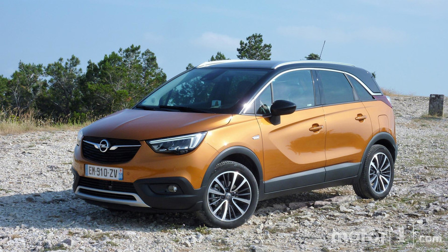 Bon départ commercial pour l'Opel Crossland X