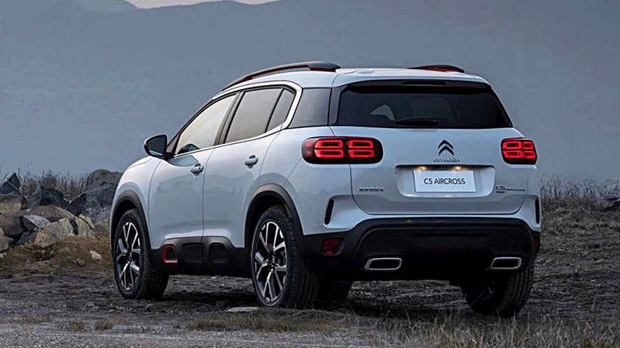 Citroen C5 Aircross sızdırılan fotoğraflar