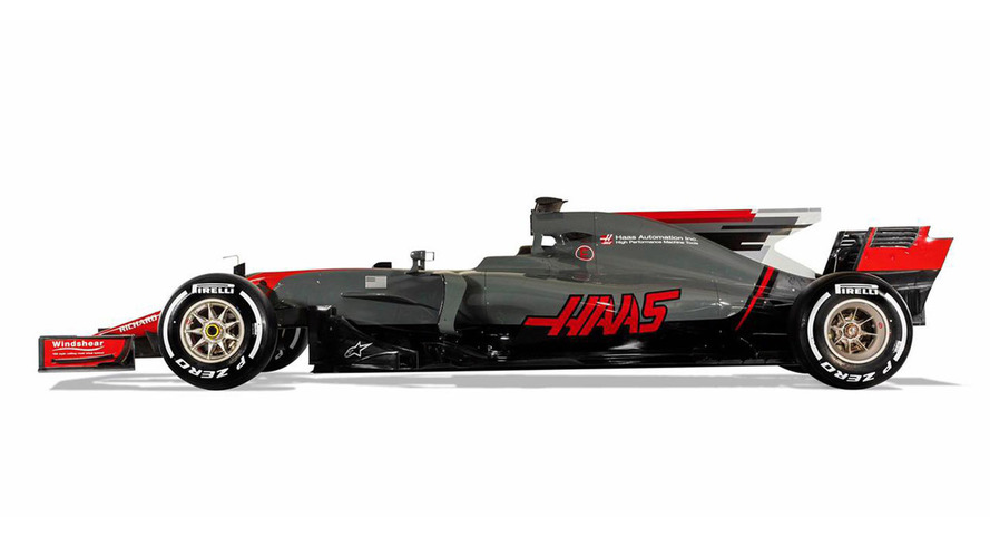 Haas 2017 F1 race car