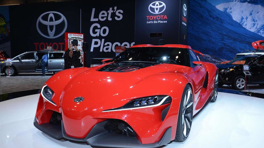 Toyota FT-1 concept live in Chicago
