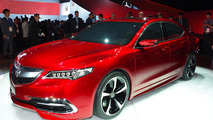 Acura TLX prototype live in Detroit