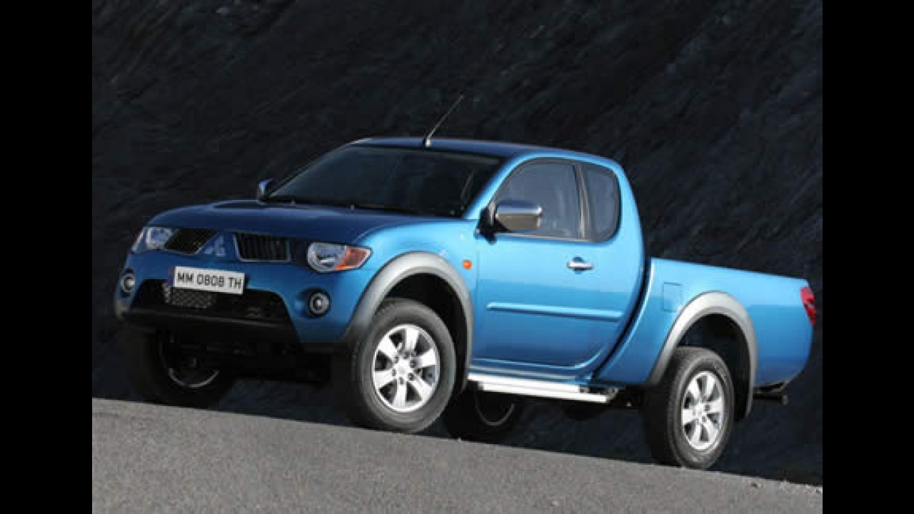 Nova Mitsubish L200 Triton muda para competir com a Toyota Hilux