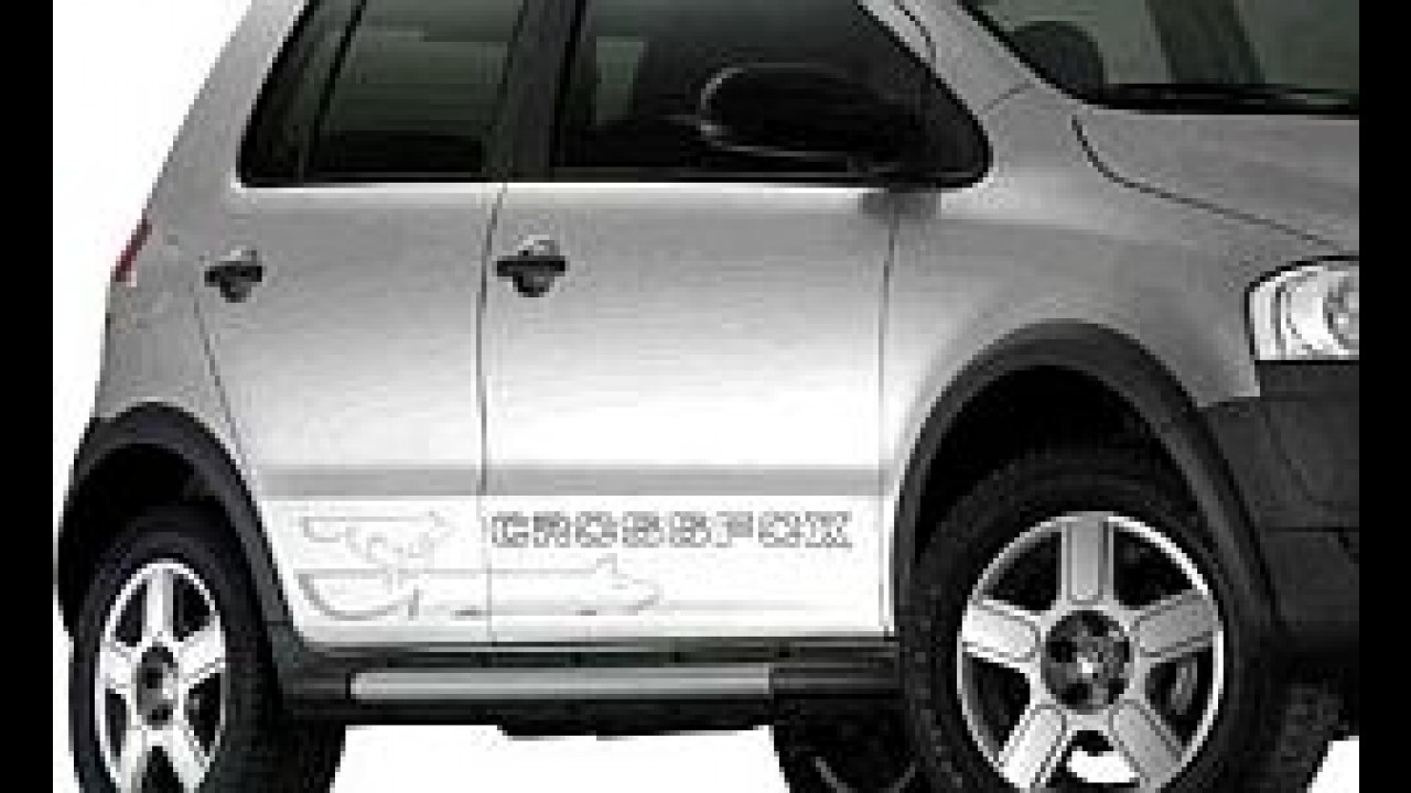 VW CrossFox 2008 chega com mudanças no visual