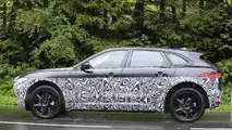 Jaguar E-Pace test mule spy photo