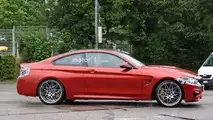 BMW M4 facelift spy photo
