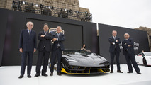 Lamborghini carbon fiber exhibit