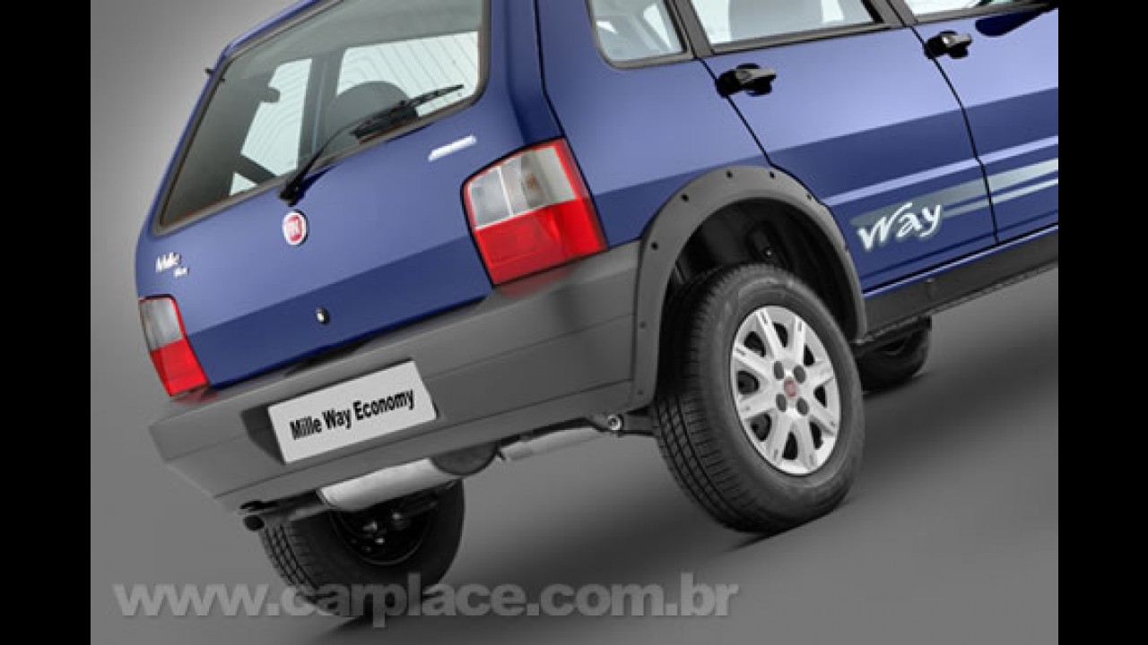 Fiat lança linha Mille Economy 2009 nas versões Way e Fire a partir de R$ 23.240