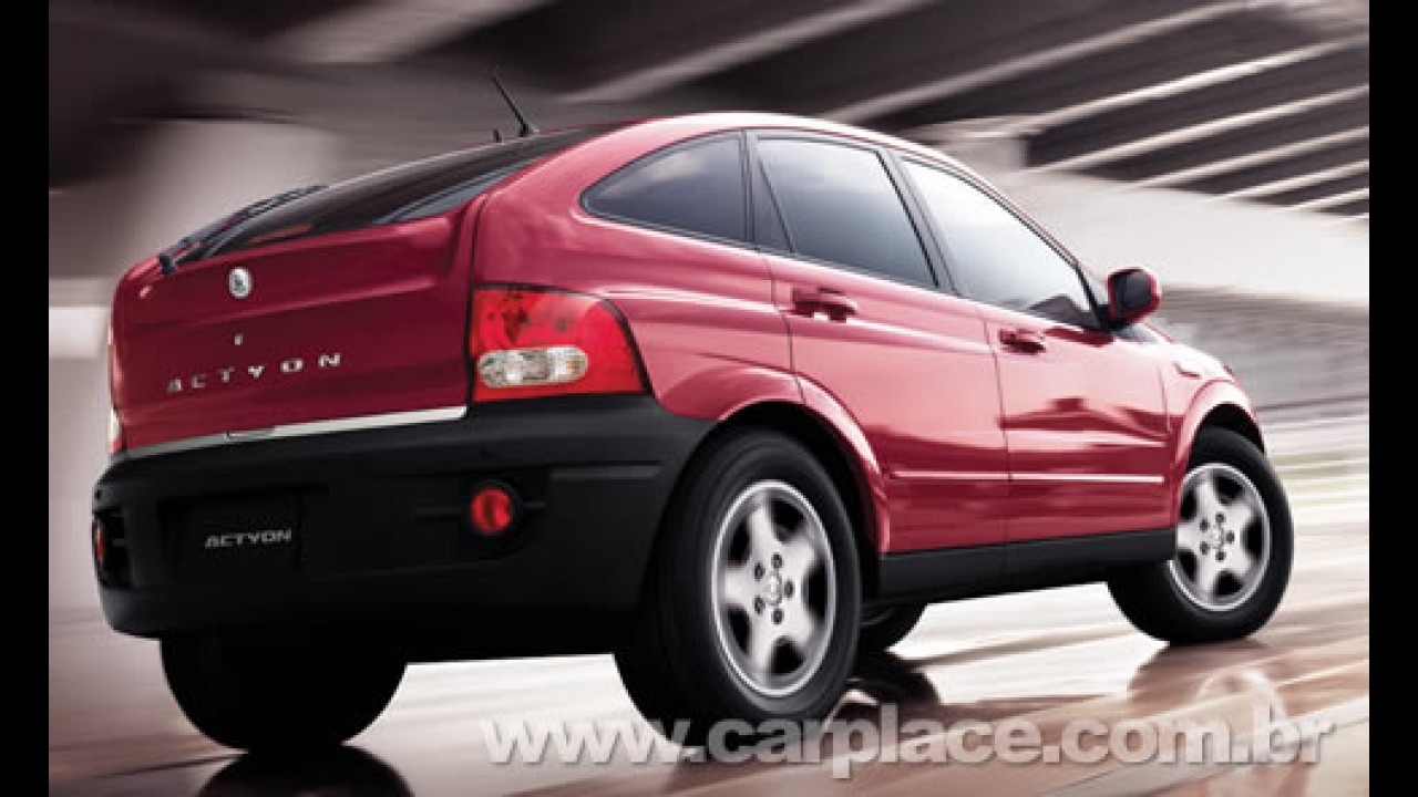 Coreana Ssangyong começa vender linha 2009 do Actyon, Kyron e Rexton II