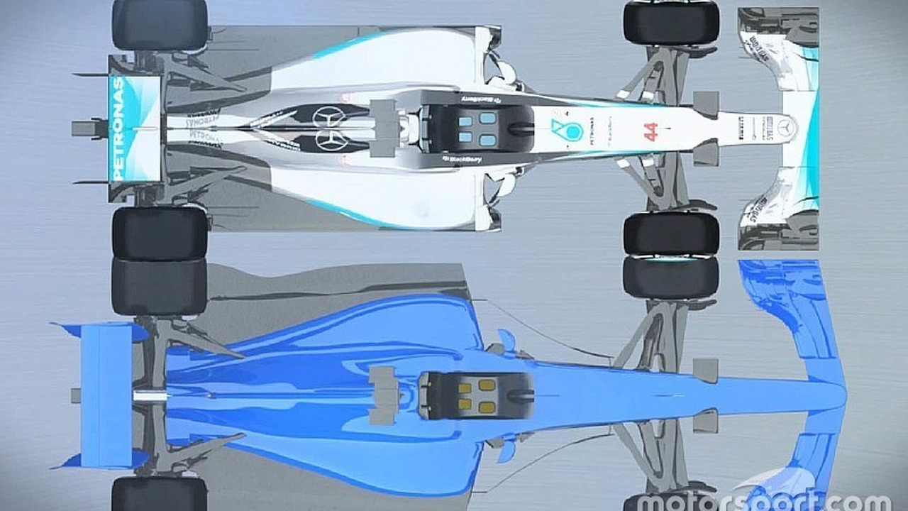 2017 F1 Car Comparison With Cur Motor1 Photos 2017 F1 Car Comparison With Cur