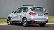 BMW X5 xDrive40e rescue vehicle for Formula E