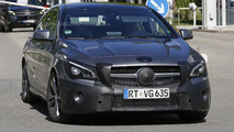 Mercedes CLA / CLA Shooting Brake facelift spy photo