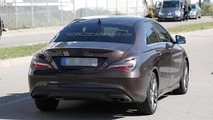 2016 Mercedes-Benz CLA facelift spy photo