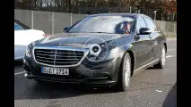 Mercedes Classe S restyling, le foto spia