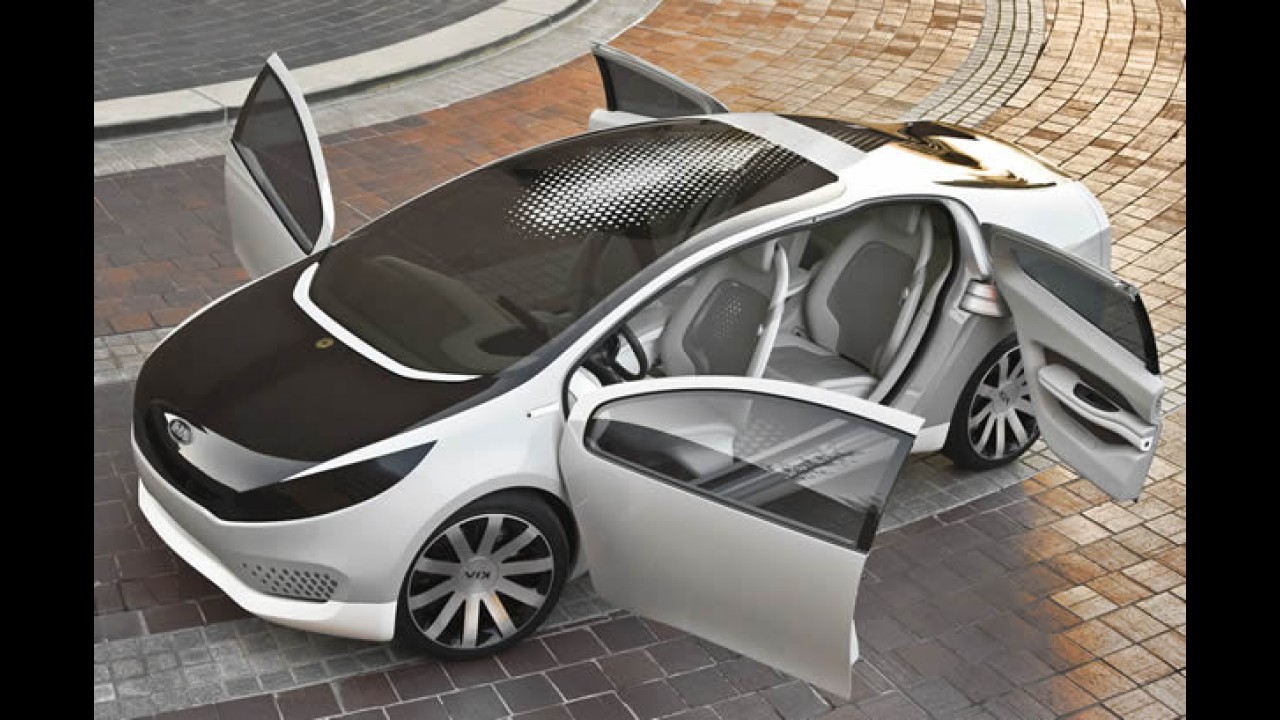 Kia divulga mais detalhes do Ray Concept: Consumo de 85 km/l e autonomia de 1.200 km
