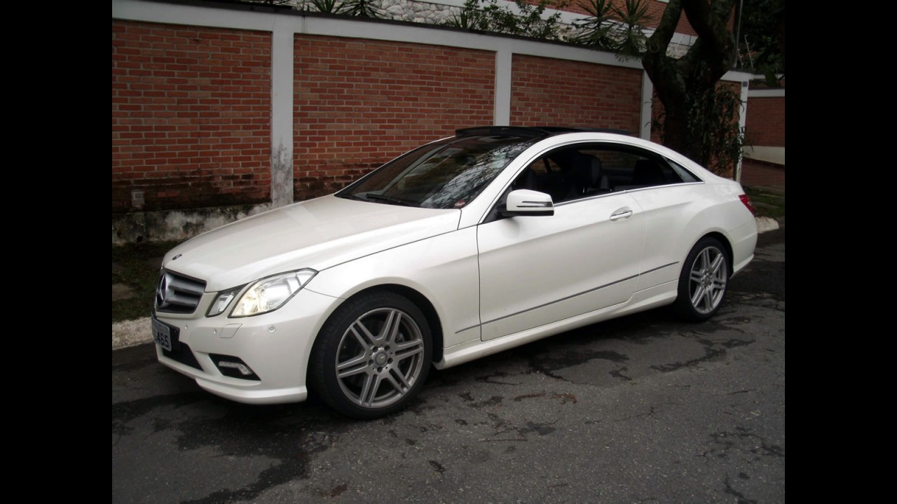 Avaliação detalhada - Mercedes-Benz E500 Coupé Sport: até quem não dirige quer