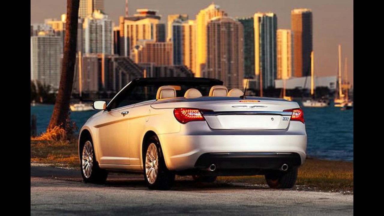Fotos oficiais do Novo Chrysler 200 Conversível vazam na internet