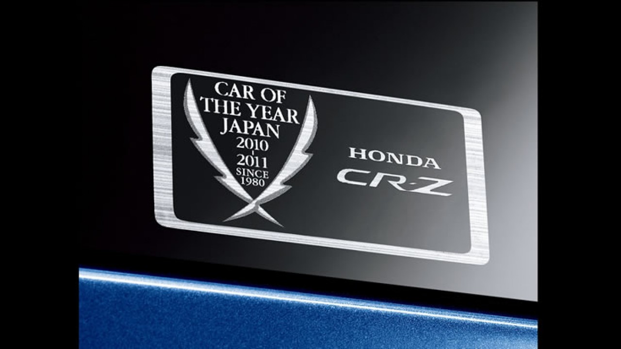 Honda CR-Z Memorial Award Edition: Série especial celebra o Carro do Ano no Japão