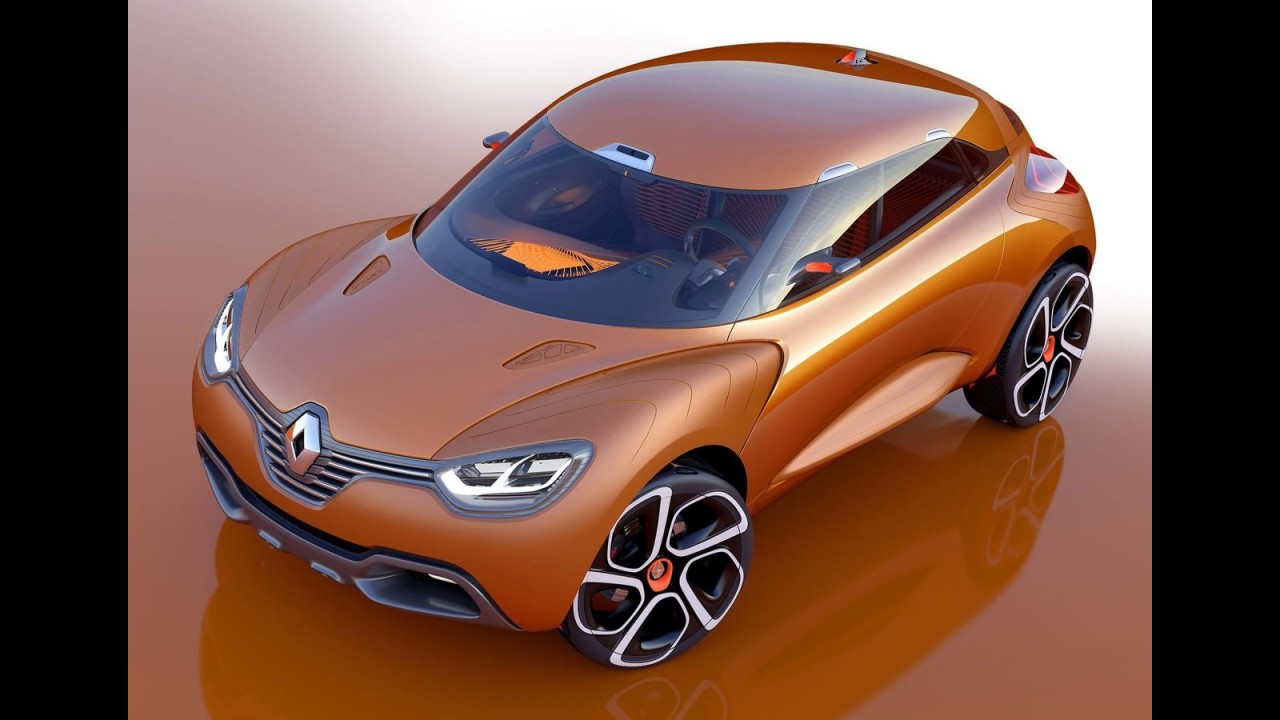 Renault Captur Concept 2011 antecipa novo padrão de design e motor 1.6 turbo de 160 cv