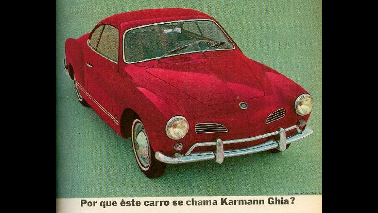 Carros para sempre: Karmann Ghia tinha estilo de sobra e agradou europeus e brasileiros