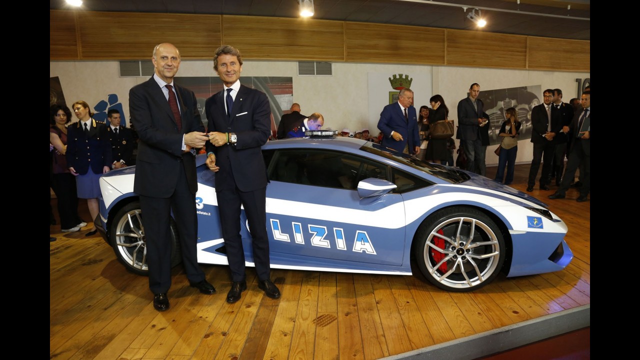 Lamborghini Huracán é a nova arma da Polícia Italiana