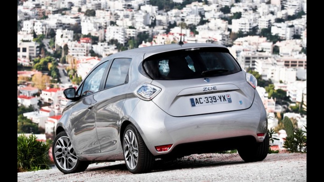 Renault Zoe alcança 5 estrelas no EuroNCAP