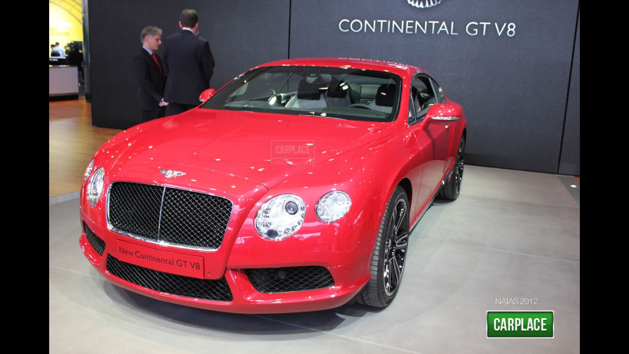 Direto de Detroit: Fotos do Novo Bentley Continental GT V8