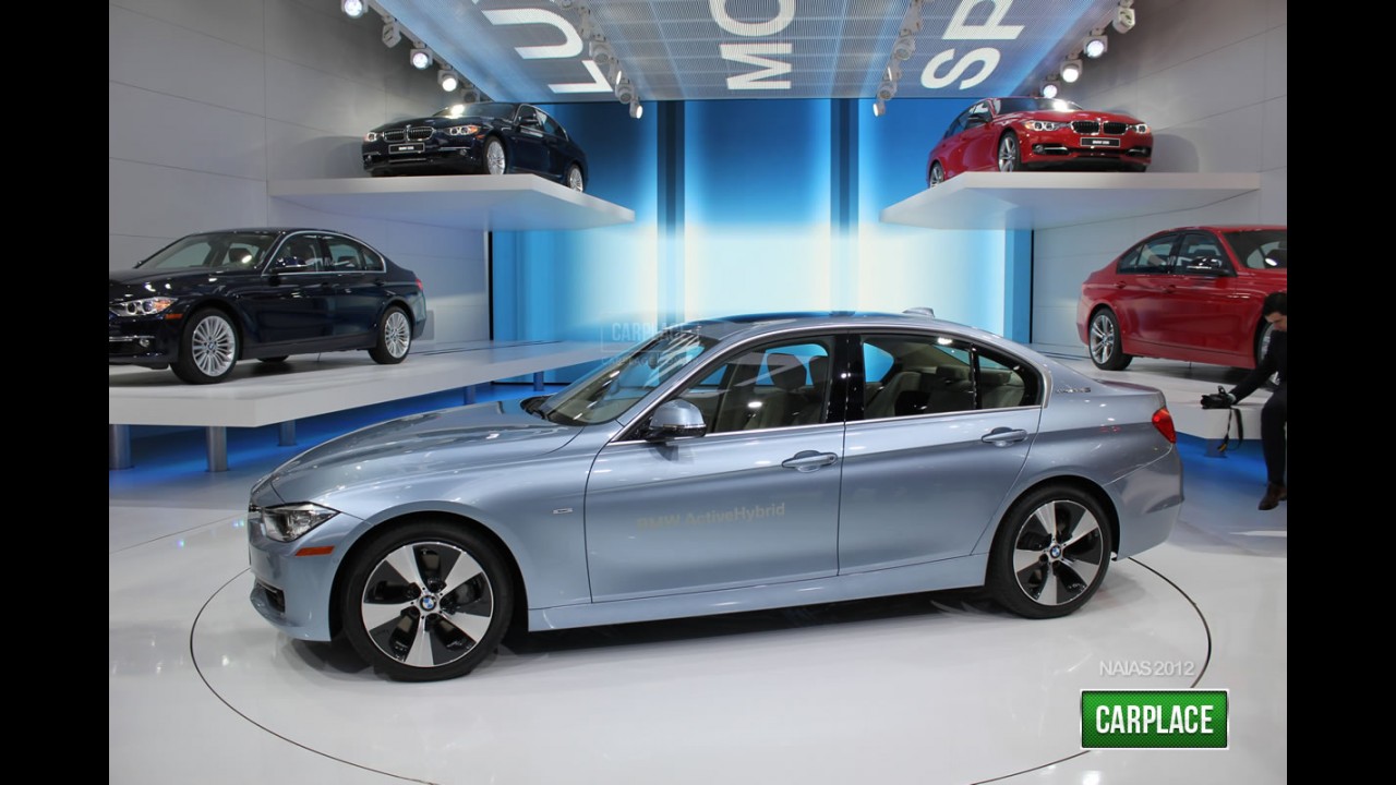 Salão de Detroit: Fotos do BMW Série 3 Híbrido - Versão pode chegar ao Brasil em 2013