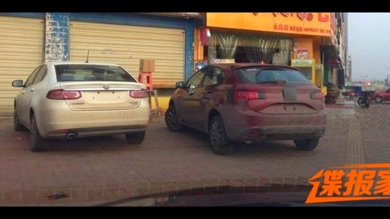 Flagra: substituto do Bravo, Fiat Viaggio hatch circula quase limpo