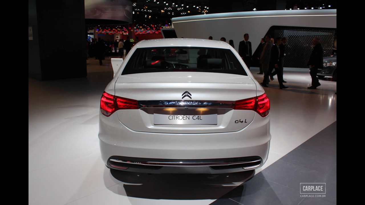 Salão de Paris: Conhecemos o Citroën C4L, o sucessor do C4 Pallas - Confira fotos e impressões