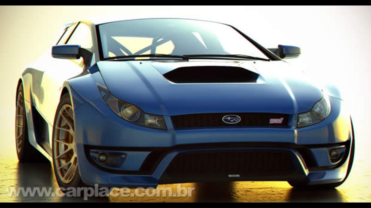 Subaru Impreza WRX STI Hatch Concept - Projeção mostra como poderia ser o modelo
