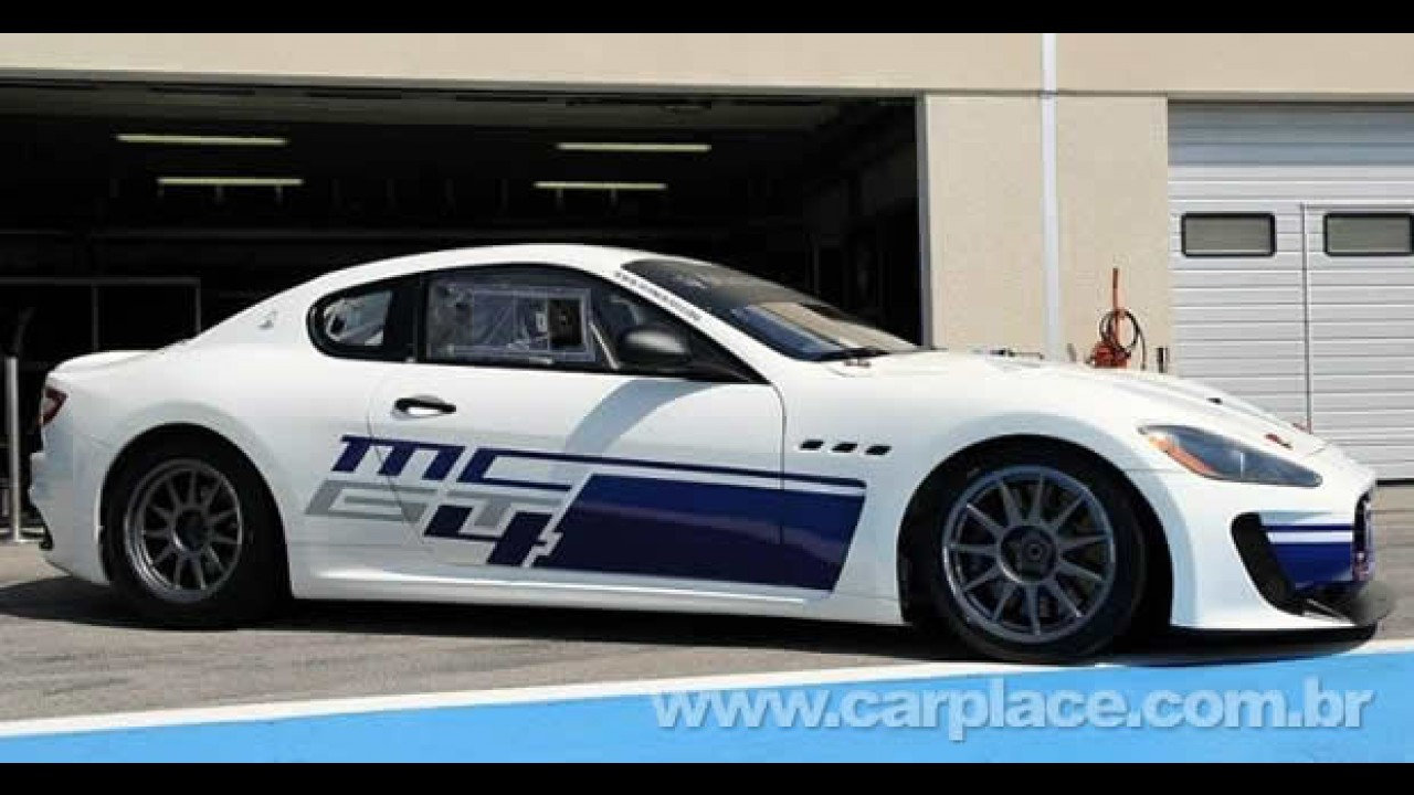 Maserati GranTurismo MC - Apresentada versão de corrida com motor V8 de 456cv de potência