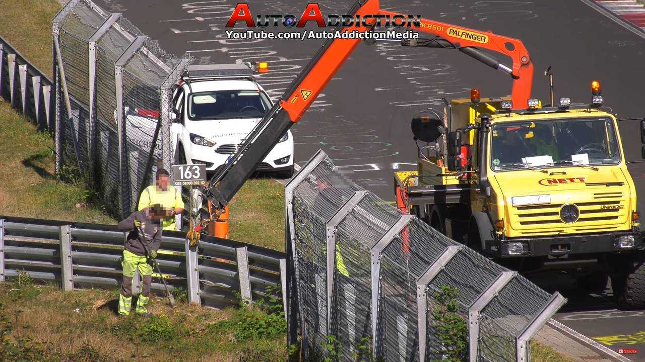 Mini Nürburgring Crash
