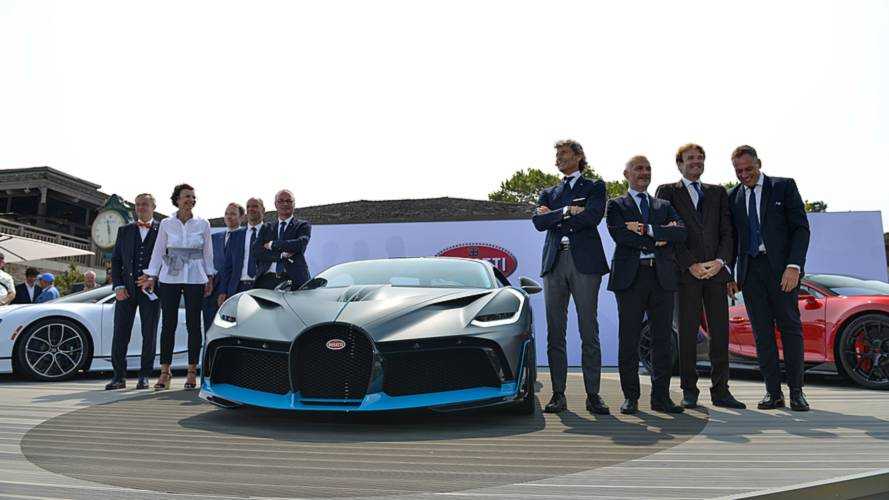 Bugatti Divo live from Monterey