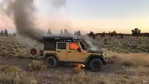 Jeep Wrangler Fire