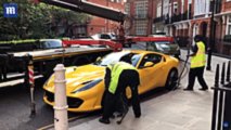 Ferrari 812 Superfast Impounded In London