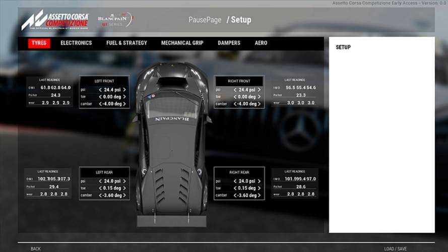 Assetto Corsa Competizione Racing Sim Beta Test