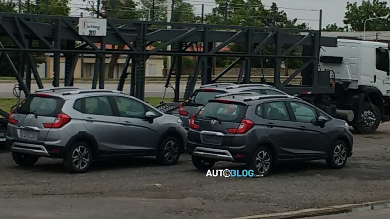 Flagra - Honda WR-V no Brasil