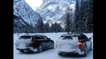 La Jaguar XF Sportbrake sulla neve