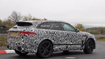2019 Jaguar F-Pace SVR spy photo