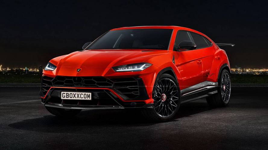 Lamborghini Urus 2018 renders