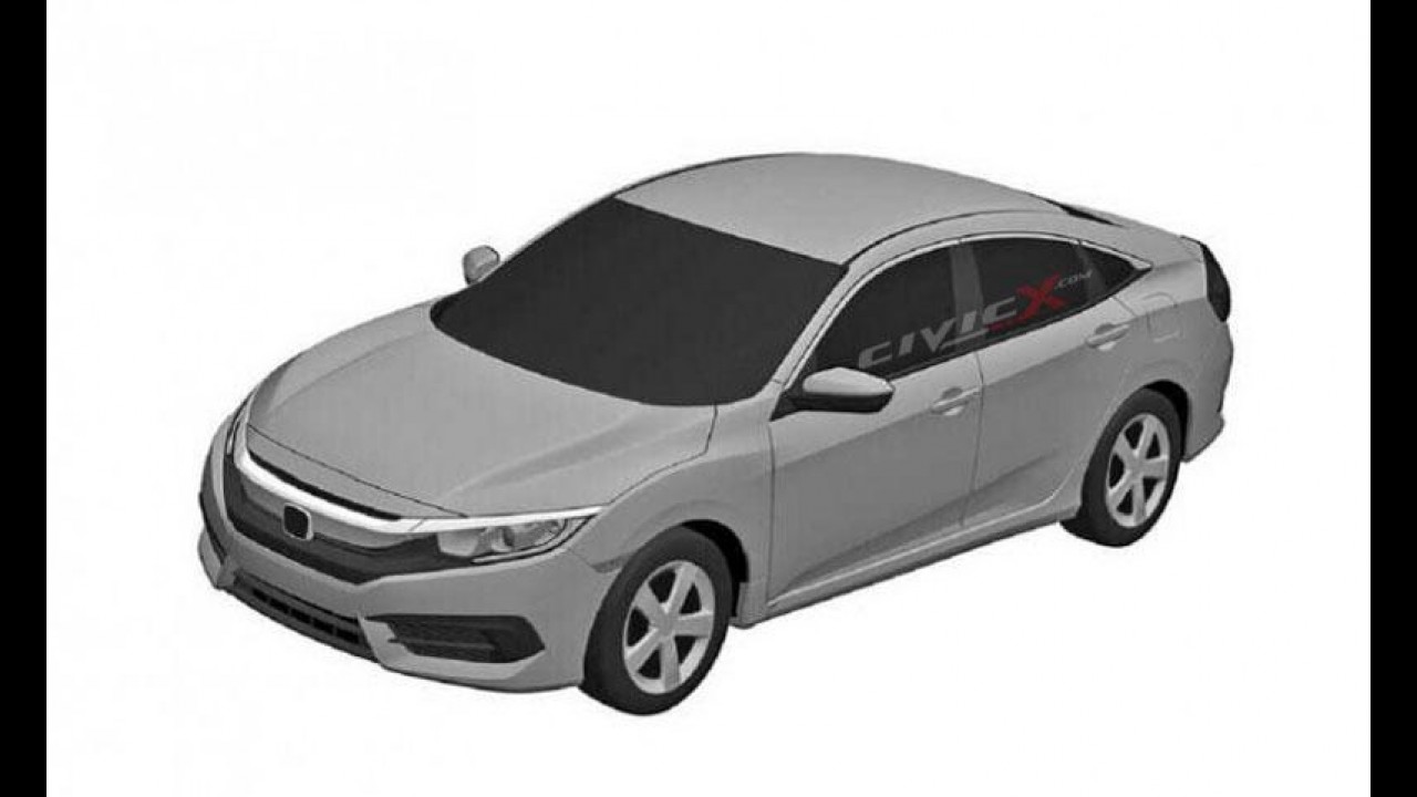 Novo Honda Civic 2016: veja imagens em 3D exclusivas!