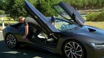 Conan O'Brien in BMW i8