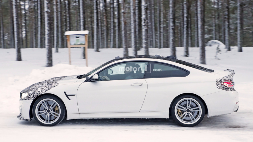 2018 BMW M4 CS casus fotoğrafları