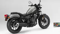 Honda Rebel 300 and Rebel 500