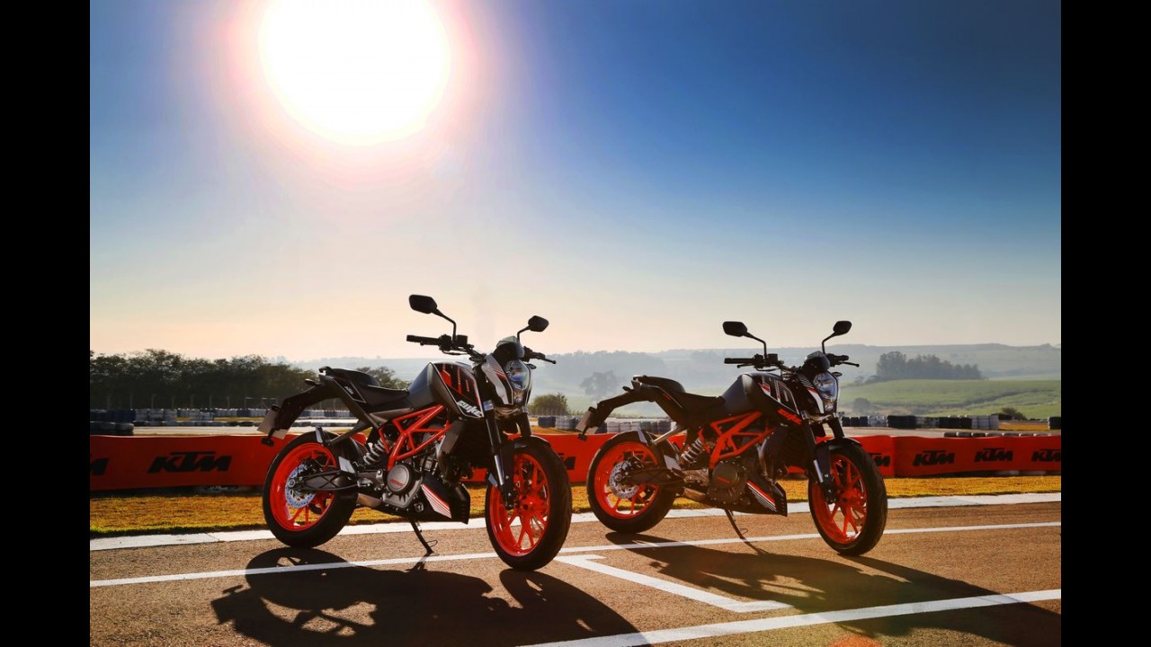 Dafra-KTM inicia vendas dos modelos 200 Duke e 390 Duke ABS no Brasil