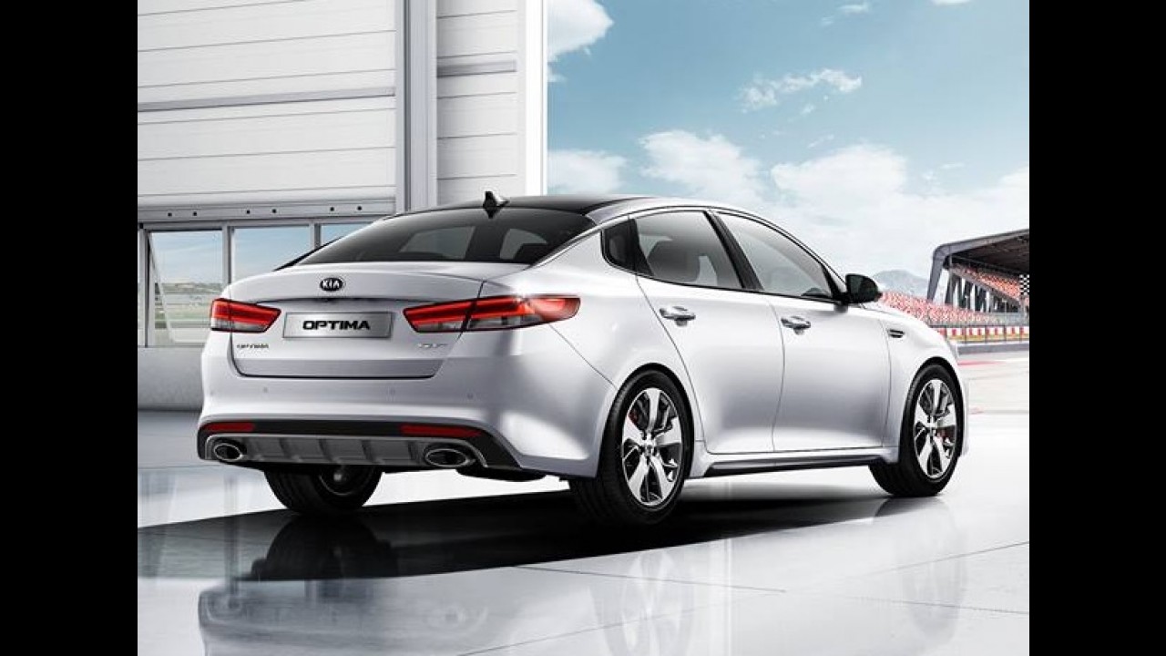 Kia Optima 2016 é lançado na Coreia do Sul e pode ter versão esportiva