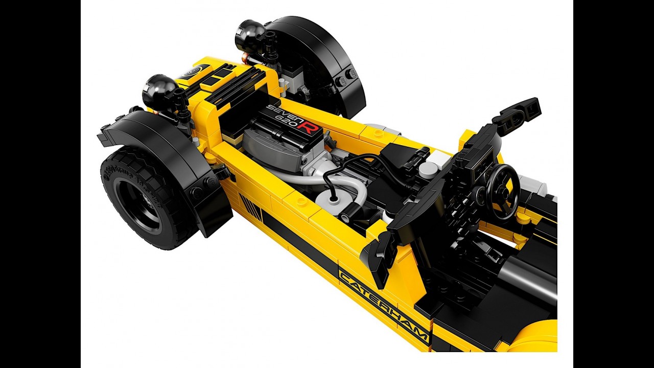 Esportivo para montar: Lego apresenta Caterham Seven com mais de 770 peças